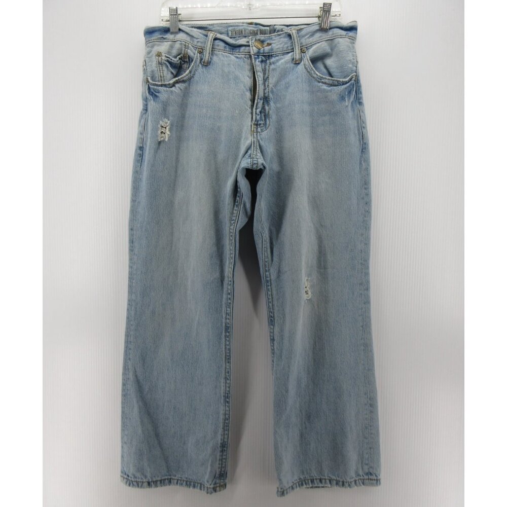 VTG Aeropostale Jeans 32X30 Benton Original Boot Bootcut Distressed *